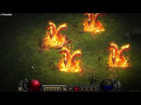 Diablo 2 Resurrected: All Sorceress Skills Showcase - D2R II