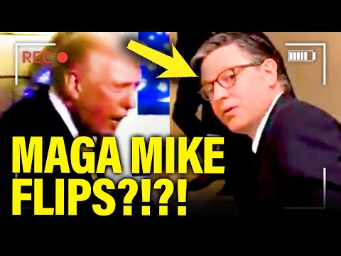 Trump in TERROR as MAGA Mike FLIPS on Epstein FILES