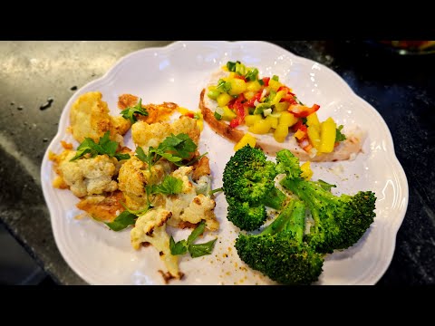 Sliced Chicken with Fresh Fruit Salsa - Rotisserie Chicken #17