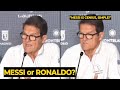 Fabio Capello reaction when journalist ask 'MESSI or Ronaldo' | Football News Today