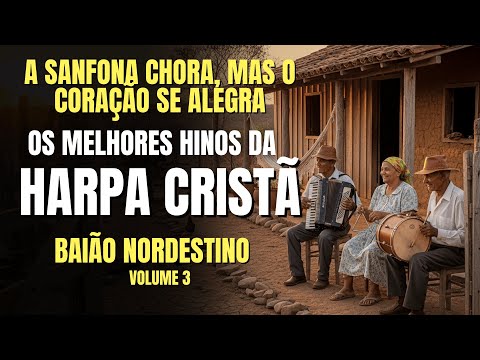 Você Nunca Ouviu Assim! Harpa Cristã em Baião – Hinos Antigos com Letra e Legenda
