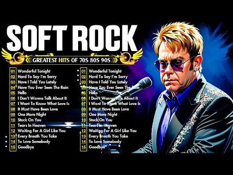 Elton John, Lionel Richie, Phil Collins, Chicago, Bee Gees 🍂 Soft Rock Ballads Of The 70s 80s 90s
