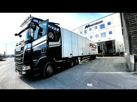 POV Driving Scania V8 530S - Norway E6 Arctic Circle
