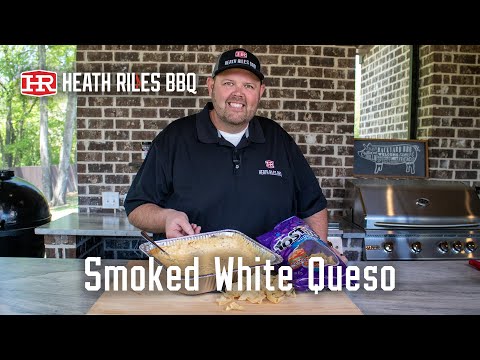 Easy Smoked White Queso Dip on the Traeger Ironwood 885 | Heath Riles BBQ