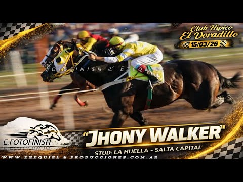 1°JHONY WALKER 2°JULIETA 3°FERROBUS Club Hipico El Doradillo Las Lajitas-Salta Dom 15 Marzo 2026