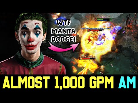 SumaiL almost 1000 GPM ANTI-MAGE + WTF MANTA DODGES! DOTA 2