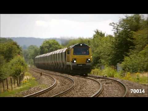 (HD) 70014 on 6M61 Portbury - Rugeley @ Moreton - On - Lugg 28/07/12