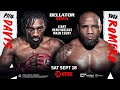 Bellator 266: Phil Davis vs. Yoel Romero | SAT SEPT 18TH ON SHOWTIME