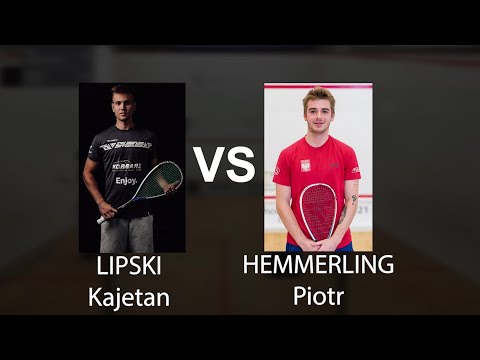 Kajetan Lipski vs Piotr Hemmerling - Korsarz Enjoy Squash Open 2023 - PSA Satellite
