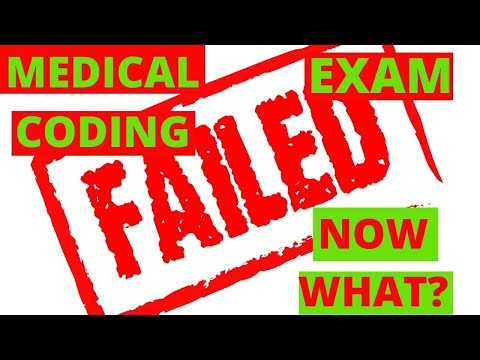 HOW TO REGROUP AFTER FAILING THE MEDICAL CODING EXAM | MEDICAL CODING WITH BLEU