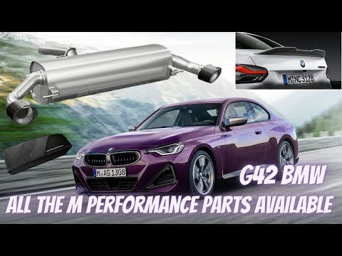 BMW G42 All of the M performance Parts Available for the 230i and M240i