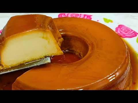 PUDIM SEM FORNO E SEM GELATINA FEITO EM MINUTOS |#kdeliciacozinha