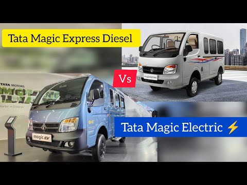 Tata Magic Express Diesel और Tata Magic EV में खर्चा किसका कम है?#tatamotors