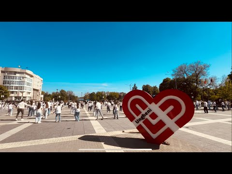 FlashMob Ungheni 29.04.2025 - “ZIUA INTERNAȚIONALĂ A DANSULUI”