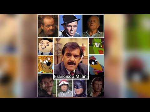Francisco Milani - Dublador Brasileiro
