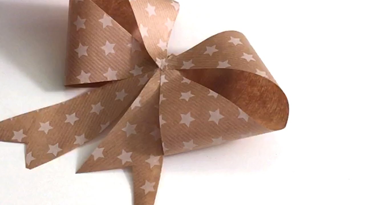 DIY : comment faire un noeud en papier ┃ELLE Déco