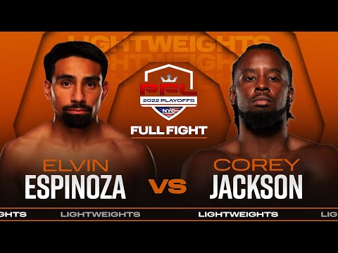 Elvin Espinoza vs Corey Jackson full fight