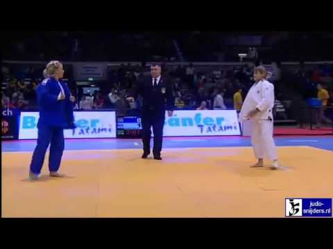 Judo 2010 Grand Prix Dusseldorf: Claudia Ahrens (GER) - Marta Labazina (RUS) [-63kg].