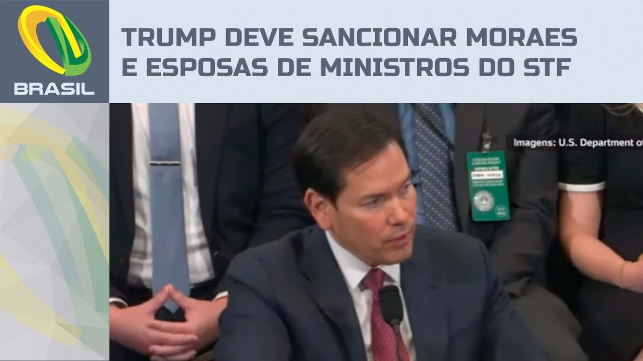 Governo Trump se prepara para sancionar Alexandre de Moraes e mira esposas de ministros do STF