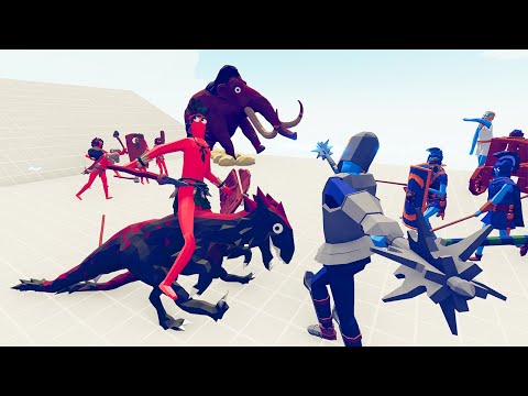 TRIBAL TEAM vs ANCIENT TEAM #2 | TABS - Totally Accurate Battle Simulator