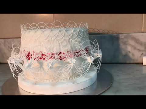 Salon culinarie 2018 wedding cake gold medal, MALITH SOMATHILAKE.