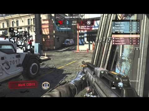 Team EnVy vs Faze Red - Game 1 - Lower R2 - Call of Duty Championship 2015