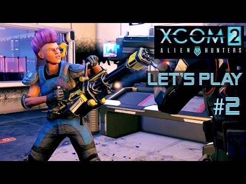 XCOM 2 Alien Hunters Gameplay Part 2 - Hack Workstation in 8 Turns (Legend Ironman)