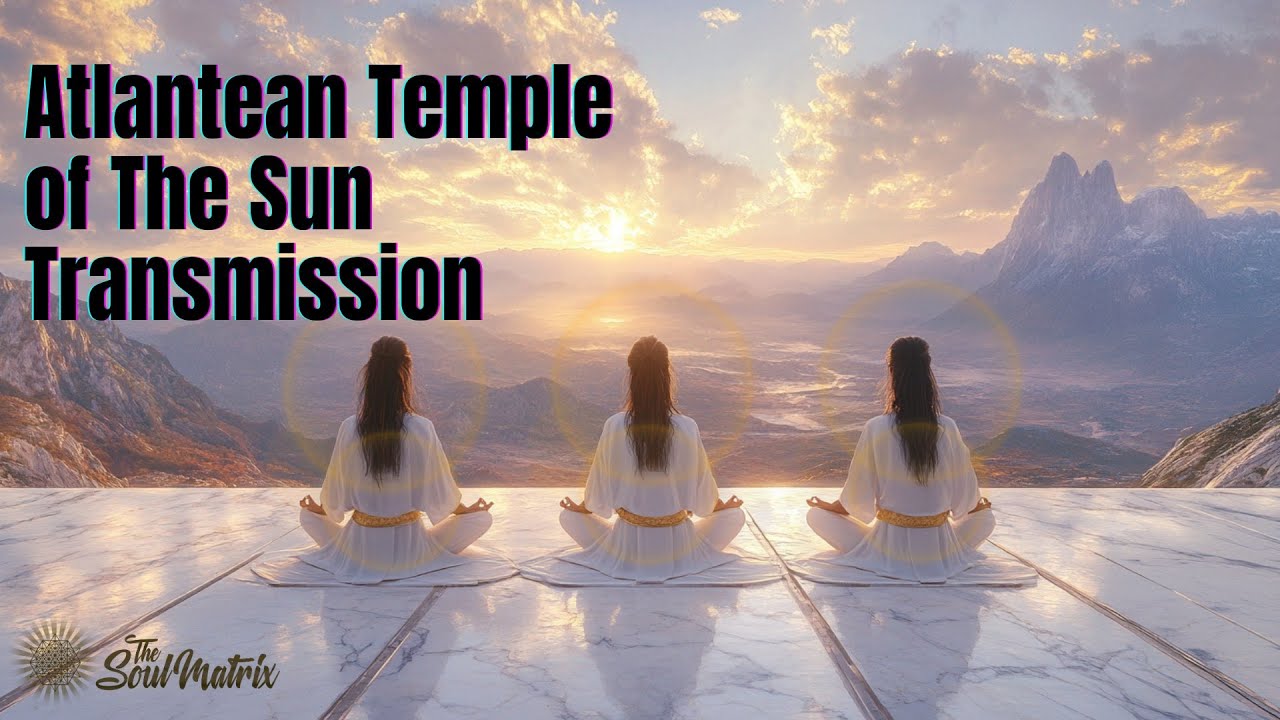 Atlantean Temple of The Sun Transmission: Healing Light from Golden Atlantis