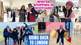 Winter Shopping in UK 🛍️  / Budget and how to Plan LONDON TO SCOTLAND Trip @RichaSauravWorld