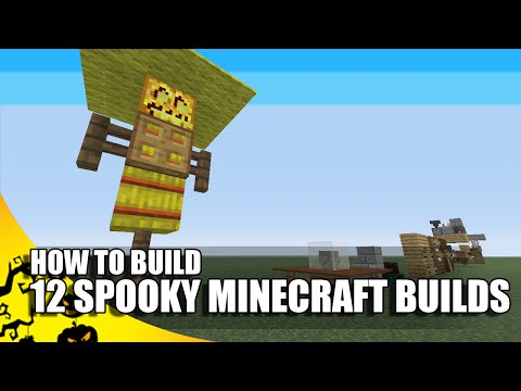 Fed X Gaming - 12 Spooky Building/Decorations In Minecraft!