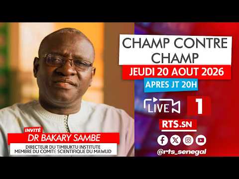 CHAMP CONTRE CHAMP - JEUDI 20 AOUT 2026