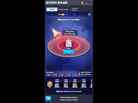 Last War Meteorite Iron War - Round 1 on server 22 #lastwar