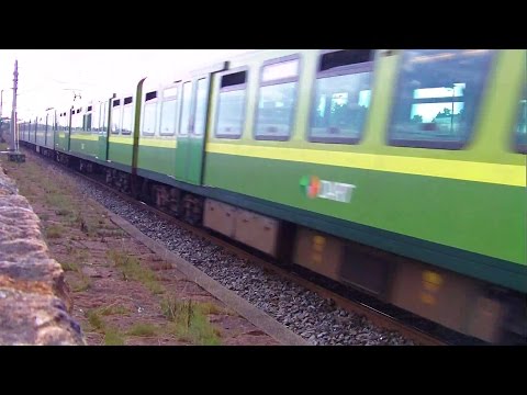 Irish Rail 8100 Class Dart Train number 8108 - Booterstown, Dublin