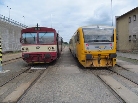 Abenteuer Tschechien 814/014/914 (RegioNova) + 810/Btax780 (Šukafon) #CeskeDrahy