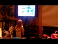Paige Dancing To Yo Gabba Gabba