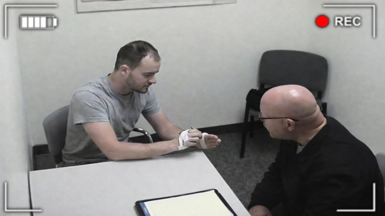 When A Suspect Acts Strange During An Interrogation