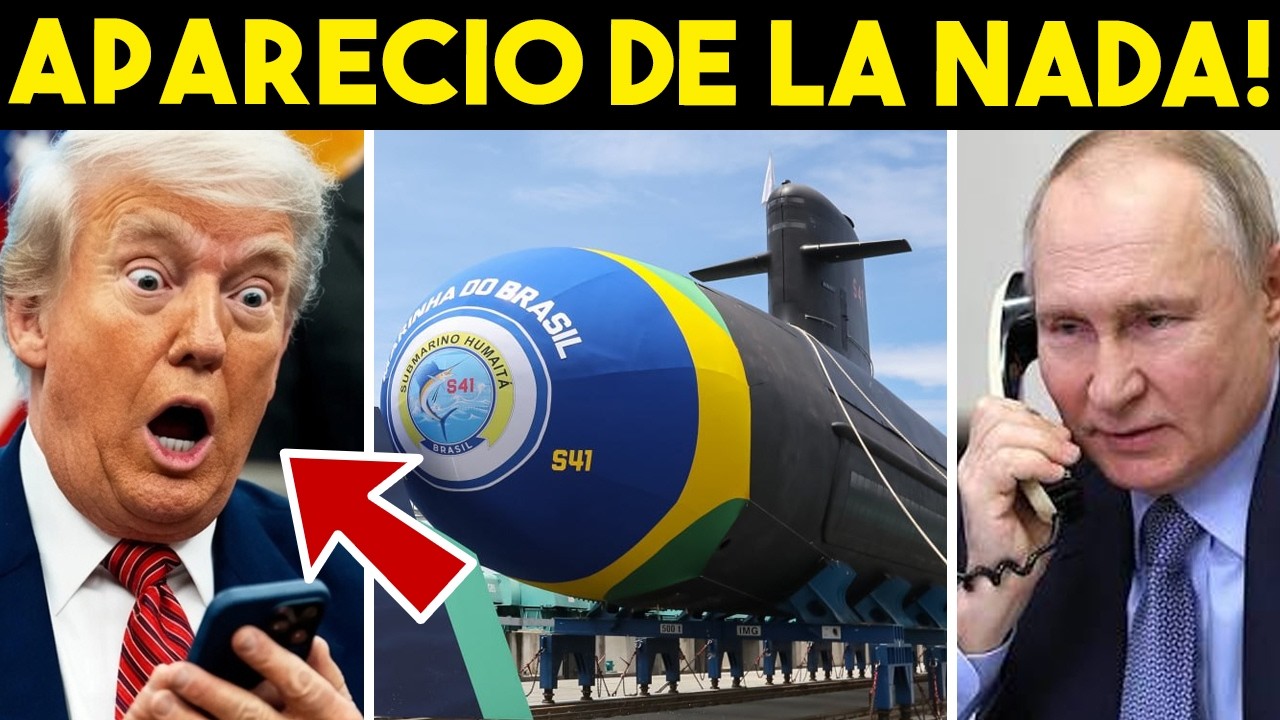 Golpe brutal! Brasil se arma, alianza Rusia. Veta a EEUU. Trump enviará tropas. Irán China hoy