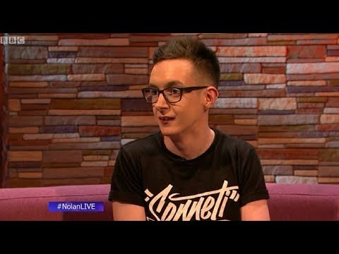 Lewis "Qball" Nickell (Tourettes Guy) Returns To 'Nolan Live' (Feb 2018)
