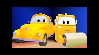 飛行機 そして, レ​​ッカー車のトム, （子供向け）車＆トラックの建設アニメ