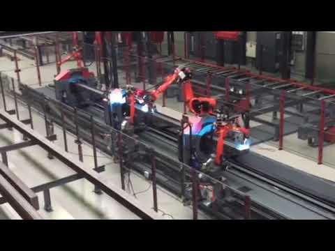 The Voortman Fabricator Robot Beam Assembly