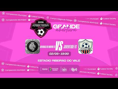 MENINAS DO MORRO X JUVENTUDE| 1ª FASE | CAMPEONATO MUNICIPAL FEMININO CAMPO ALEGRE DO FIDALGO