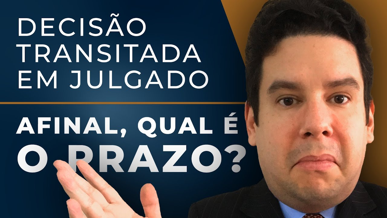 Decisão Transitada em Julgado 2024 🤔 Afinal, Existe PRAZO para EXECUTAR a Sentença? *TUDO SOBRE*