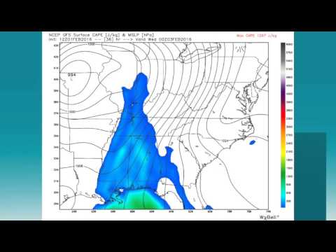 February 1, 2016 Weather Xtreme Video -  Afternoon Edition