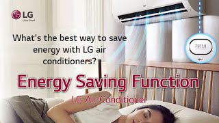 [LG Split AC] -  Energy Saving Function