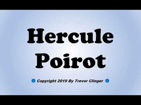 How To Pronounce Hercule Poirot