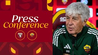 GASPERINI Conferenza pre gara Torino-Roma 17 gennaio 2025