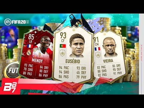 30 MILLION COIN SQUAD BUILDER w/ PRIME 93 EUSEBIO & PRIME 91 VIEIRA | FIFA 20 ULTIMATE TEAM