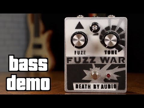 Death By Audio Fuzz War Bass Demo