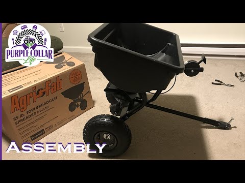#197: Agri-Fab 85 lb tow broadcast spreader assembly and initial review