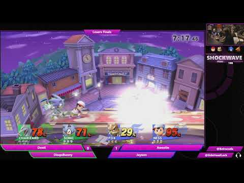 SW 198   Denti + DisqoBunny vs Awestin + Jayson   Losers Finals Smash 4